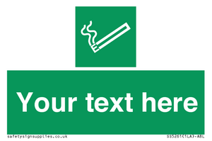 Custom E-Cigarettes/Vaping Permited Sign